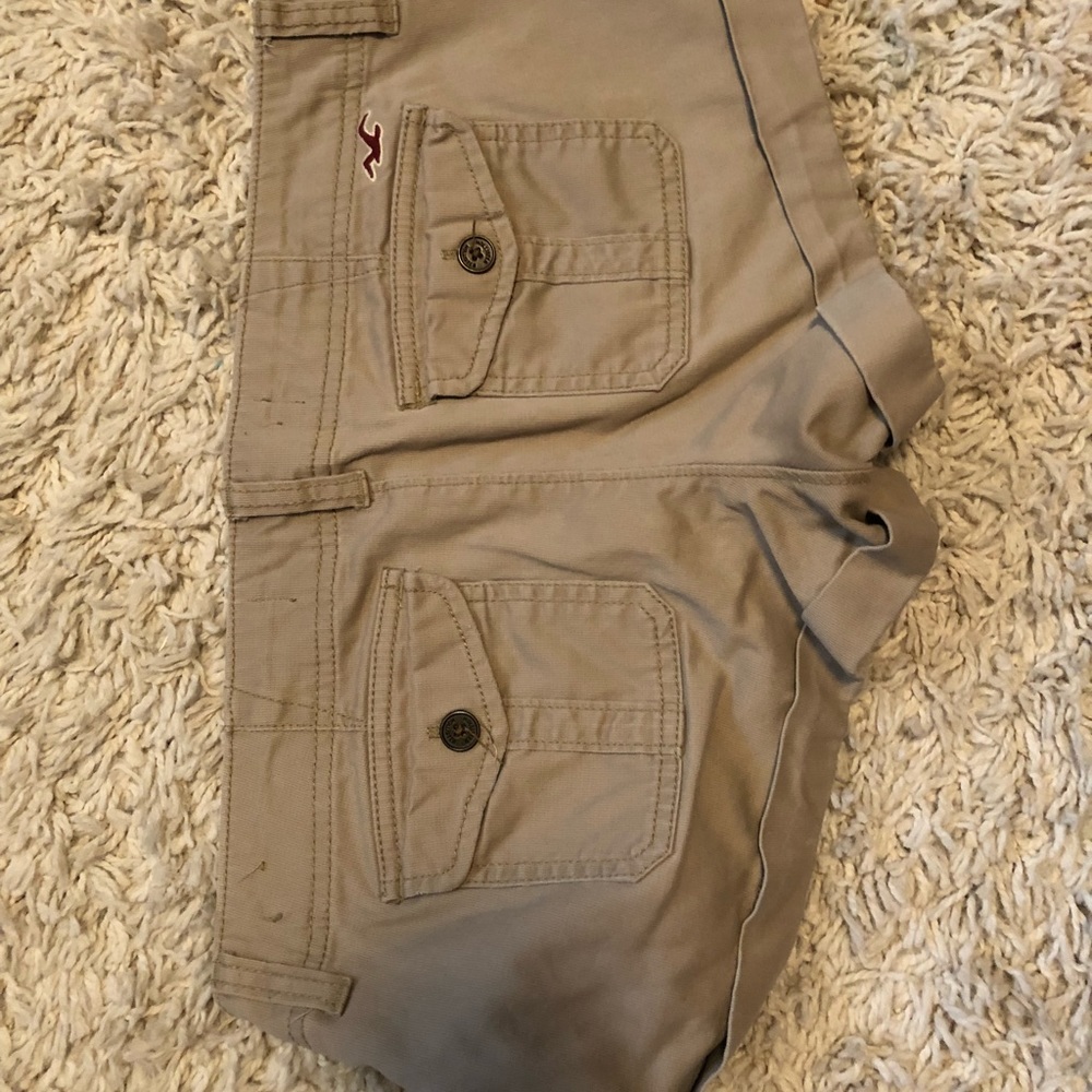 Hollister Khaki Shorts